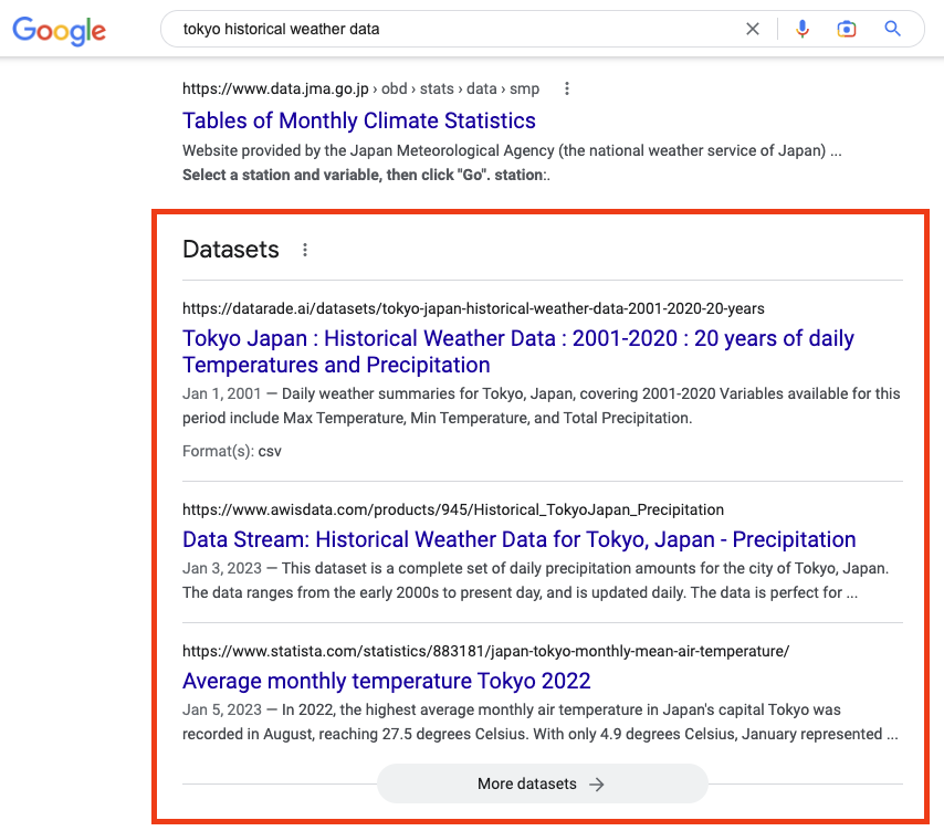 google-dataset-search-results